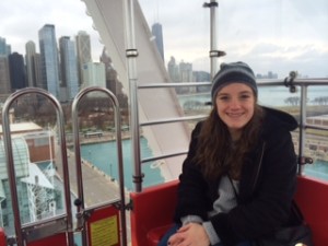Chicago Navy Pier Ferris Wheel with Ashley Burt